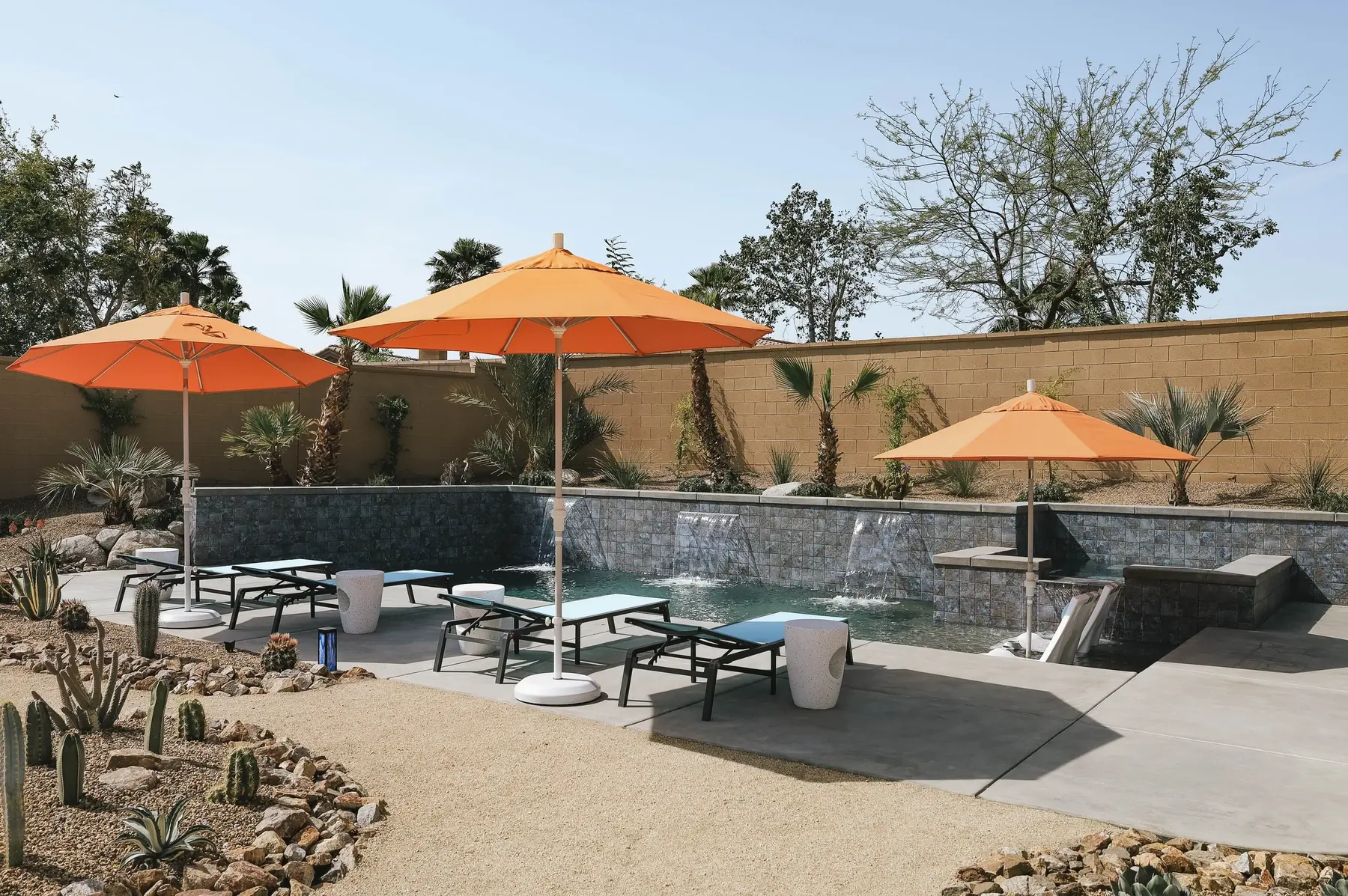 Alba Way outdoor living in Coachella Valley, CA by La Riviera Studios