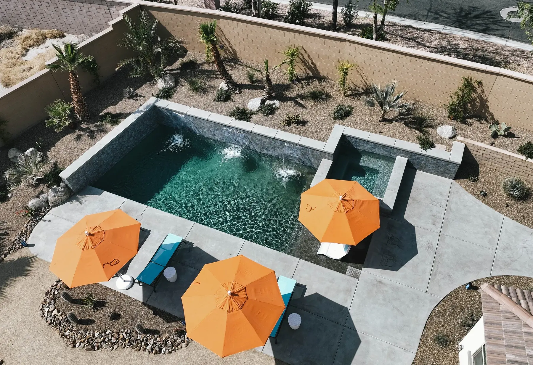 Alba Way outdoor living in Coachella Valley, CA by La Riviera Studios
