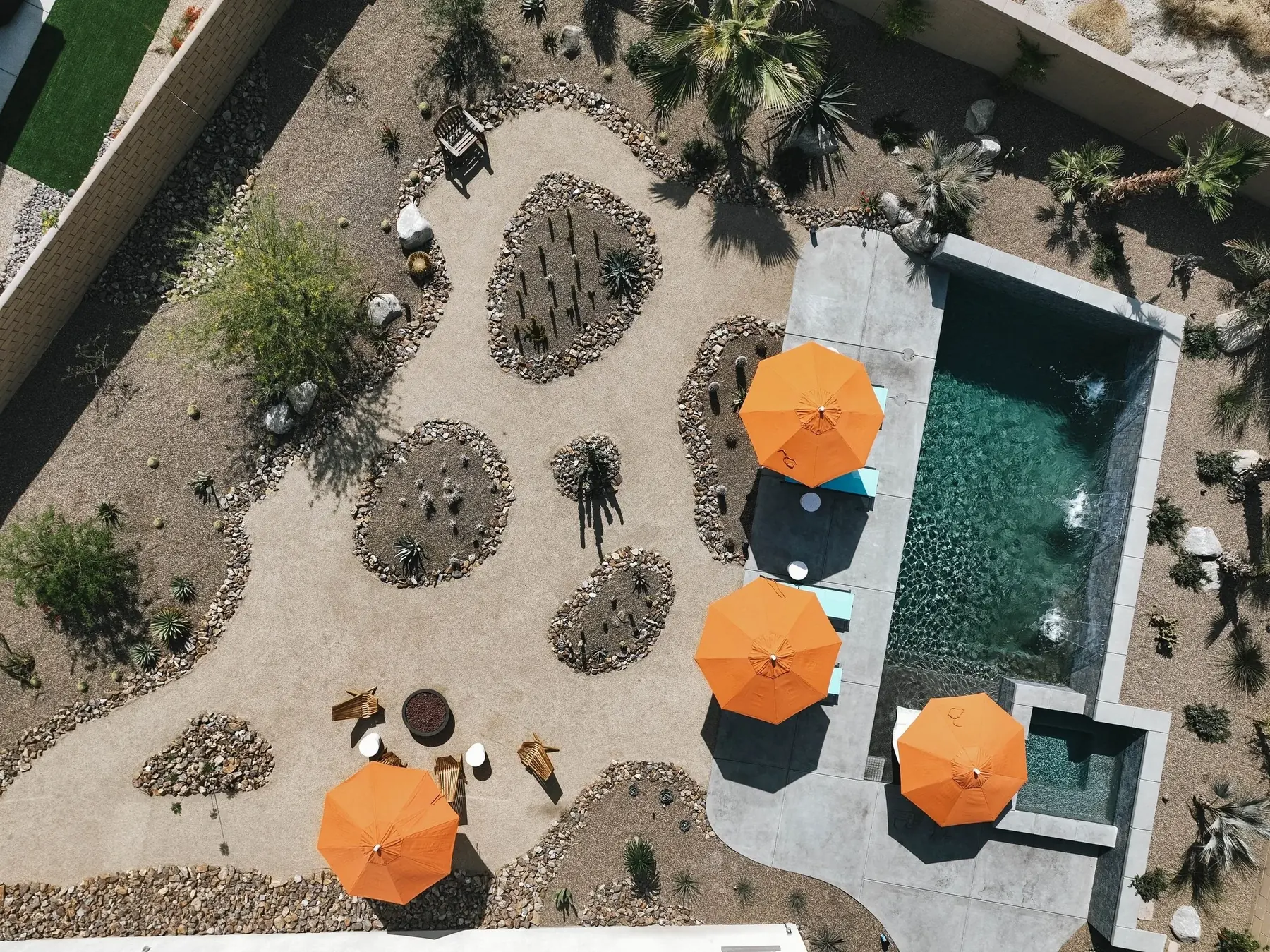 Alba Way outdoor living in Coachella Valley, CA by La Riviera Studios