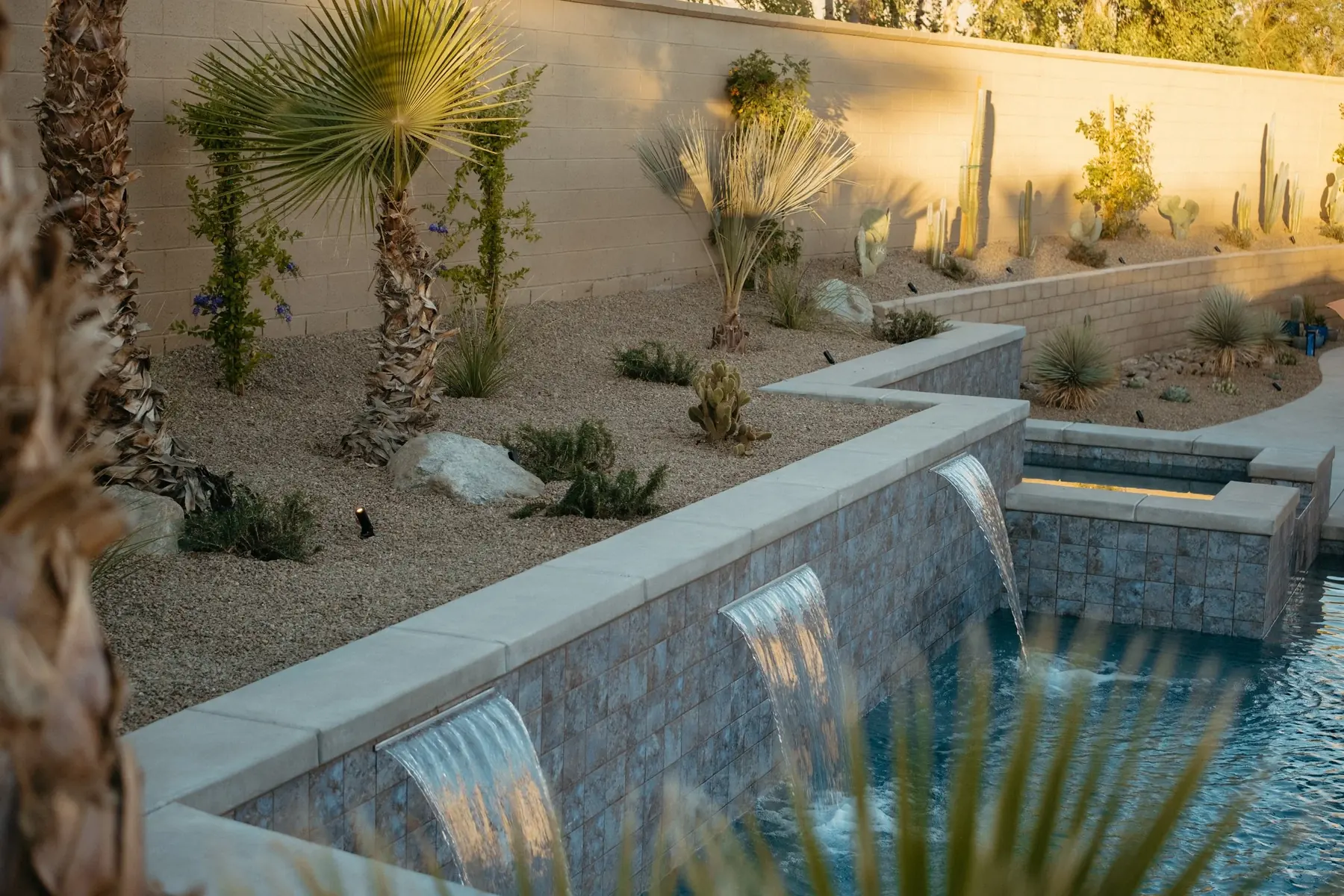 Alba Way outdoor living in Coachella Valley, CA by La Riviera Studios