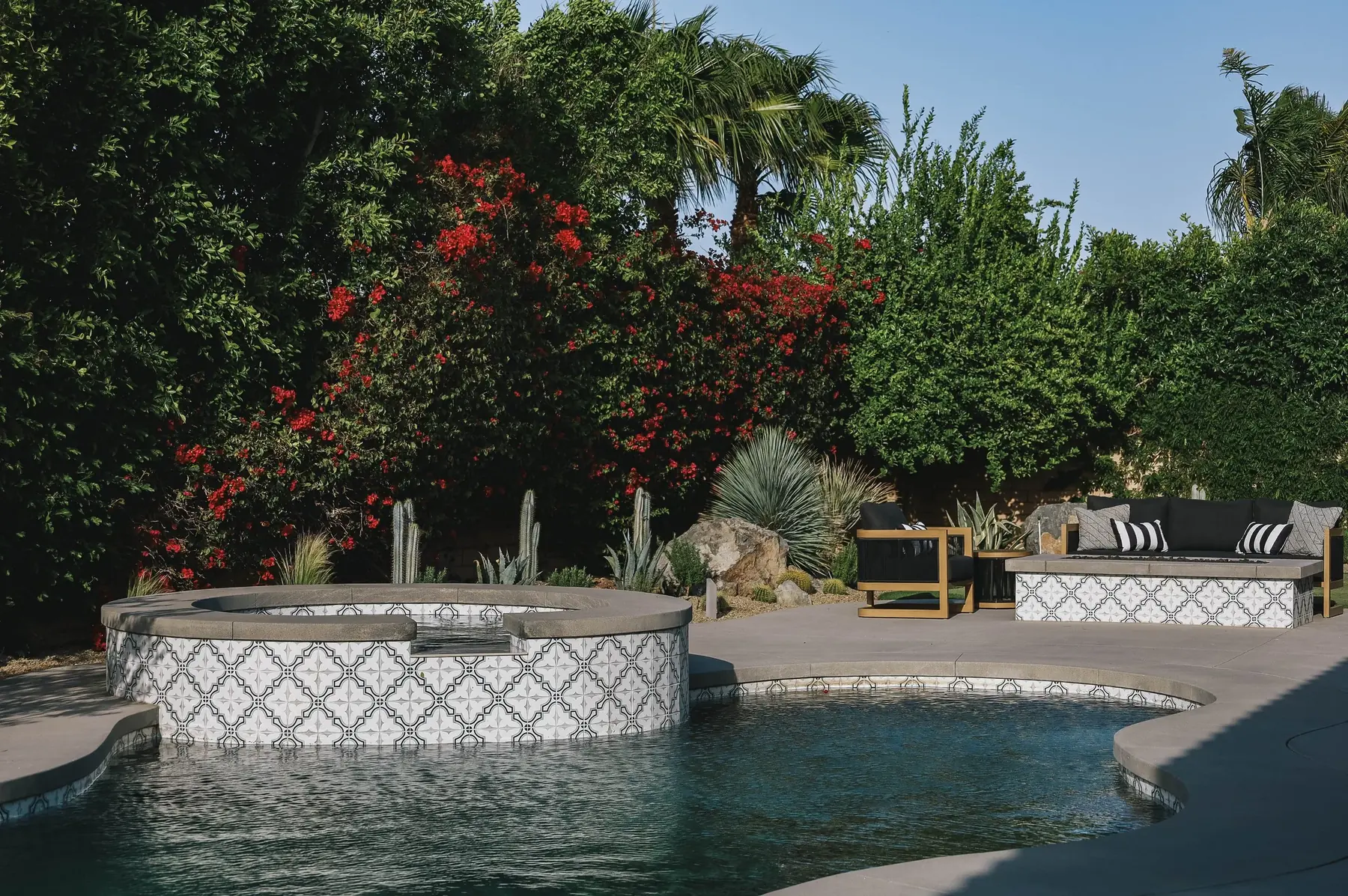 Blackstone outdoor living in Coachella Valley, CA by La Riviera Studios