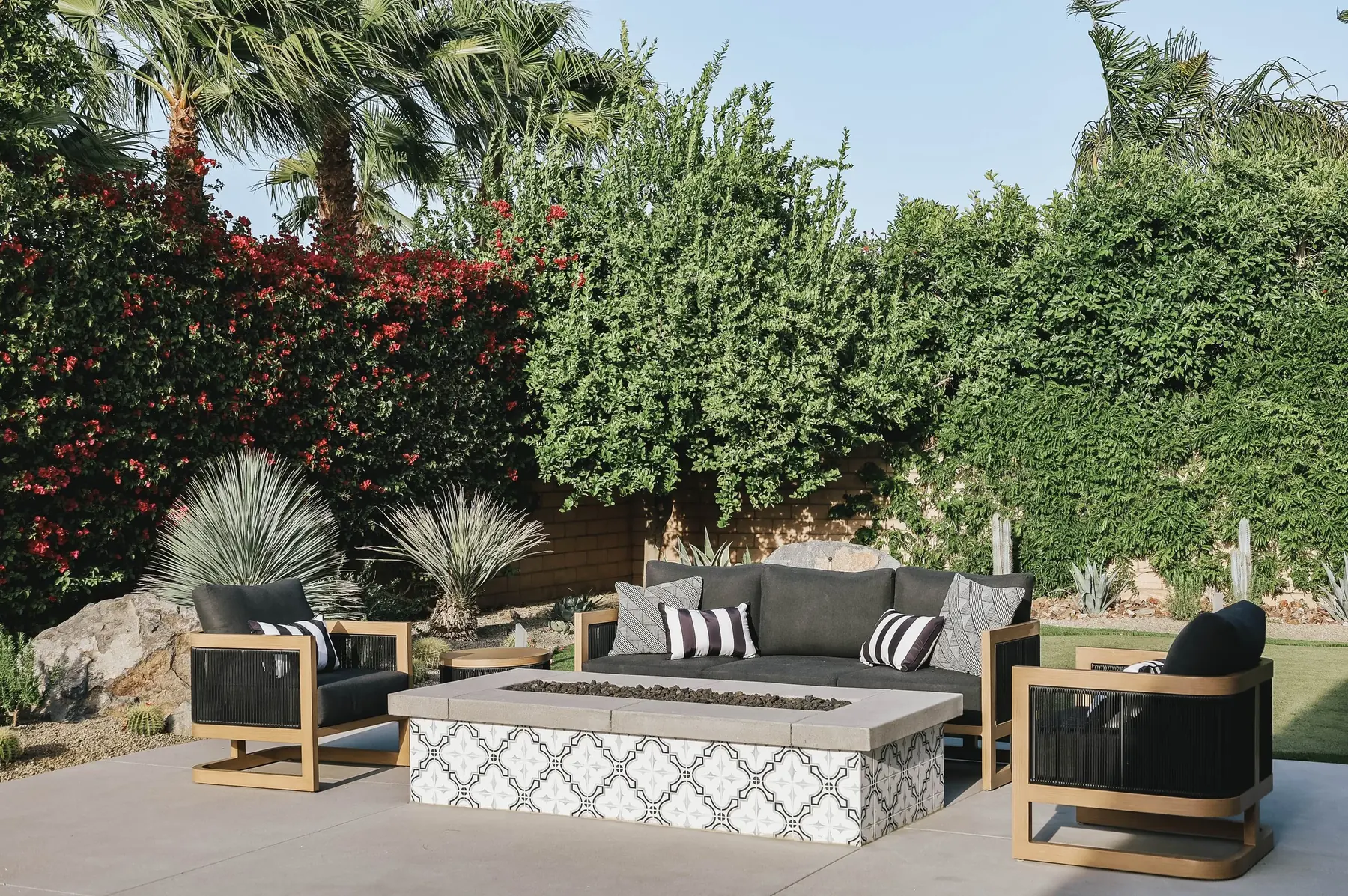 Blackstone outdoor living in Coachella Valley, CA by La Riviera Studios
