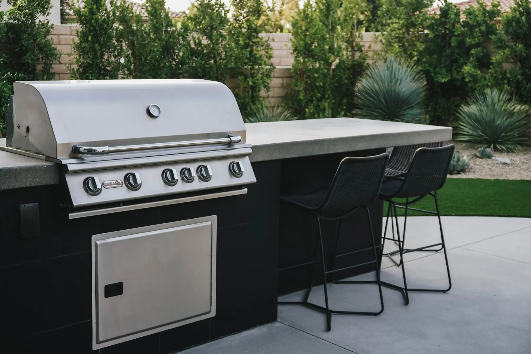 Blackstone outdoor living in Coachella Valley, CA by La Riviera Studios