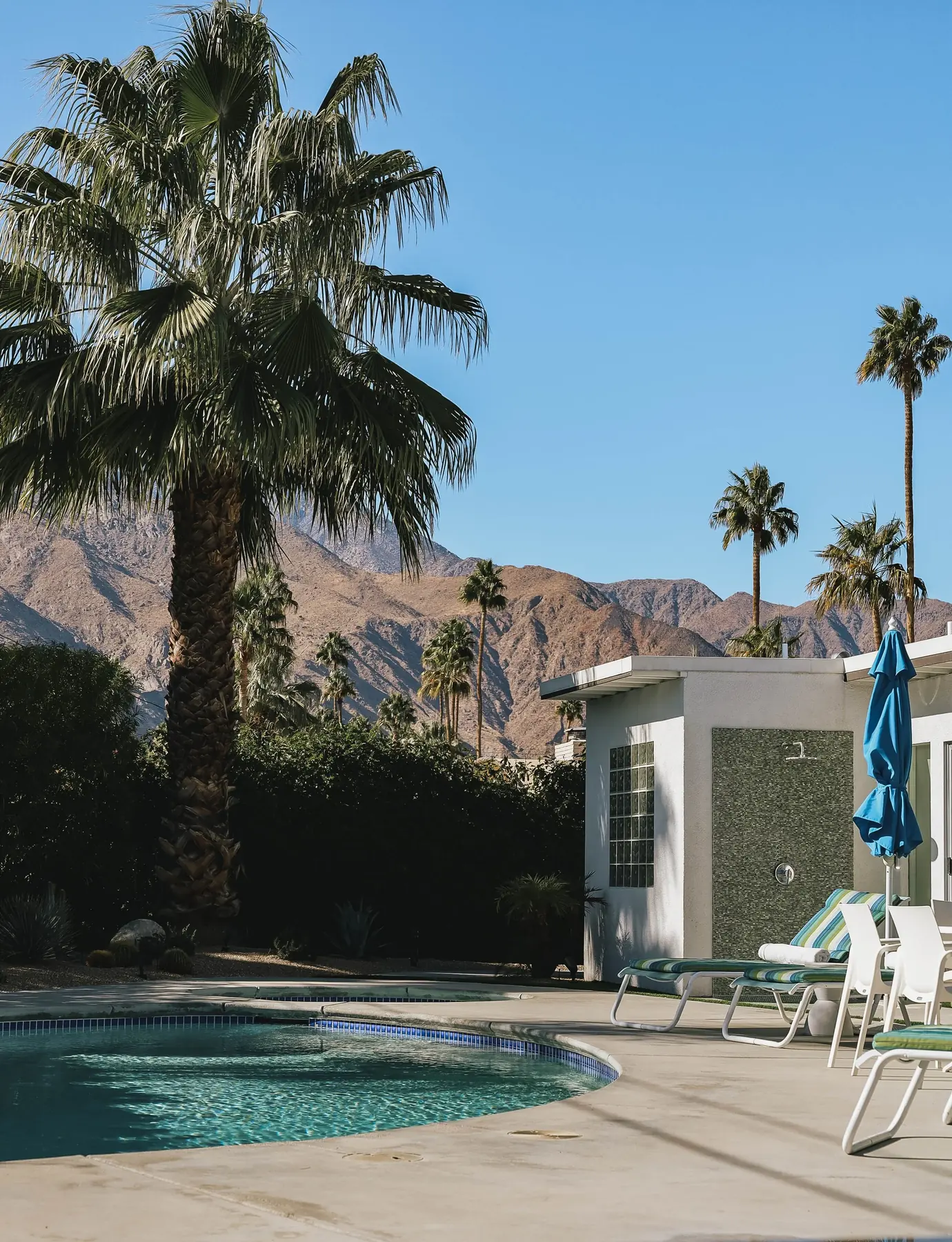 Desert Palm II outdoor living in Coachella Valley, CA by La Riviera Studios
