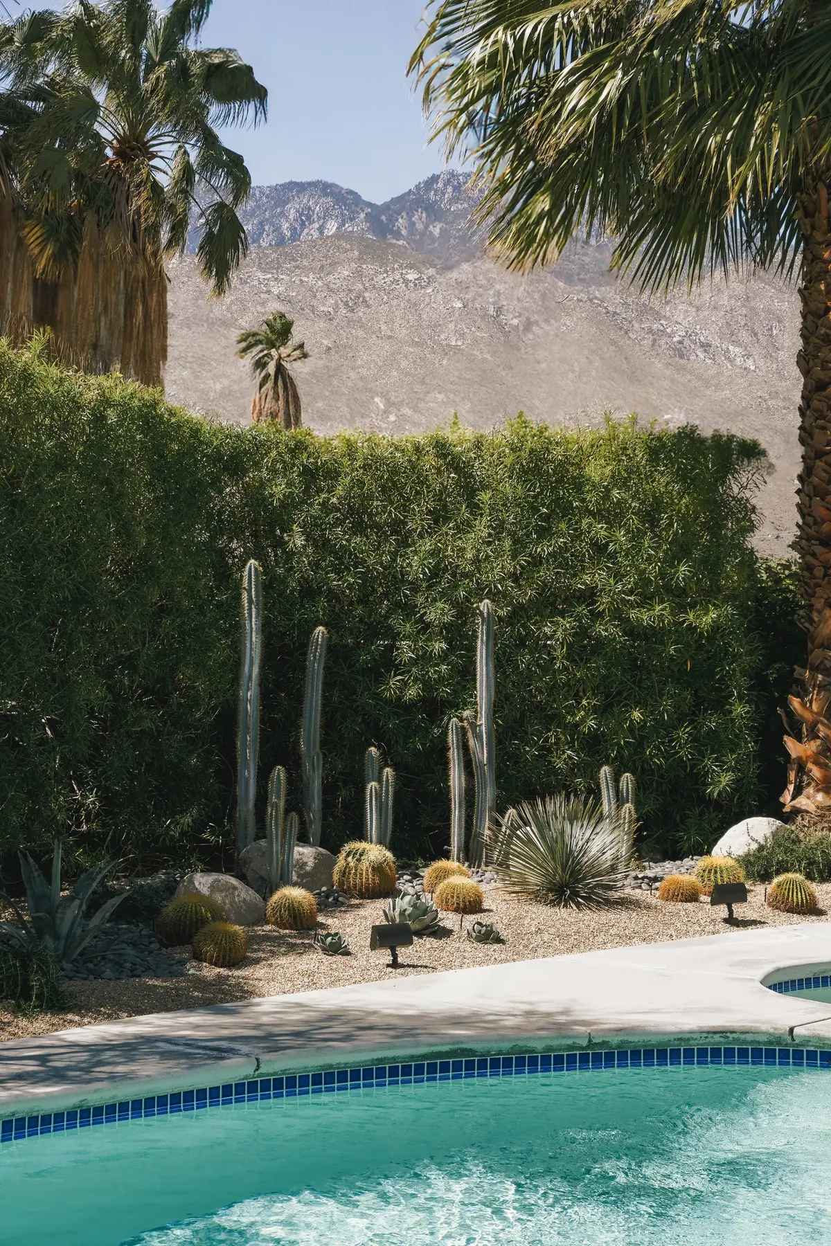 Desert Palm II outdoor living in Coachella Valley, CA by La Riviera Studios