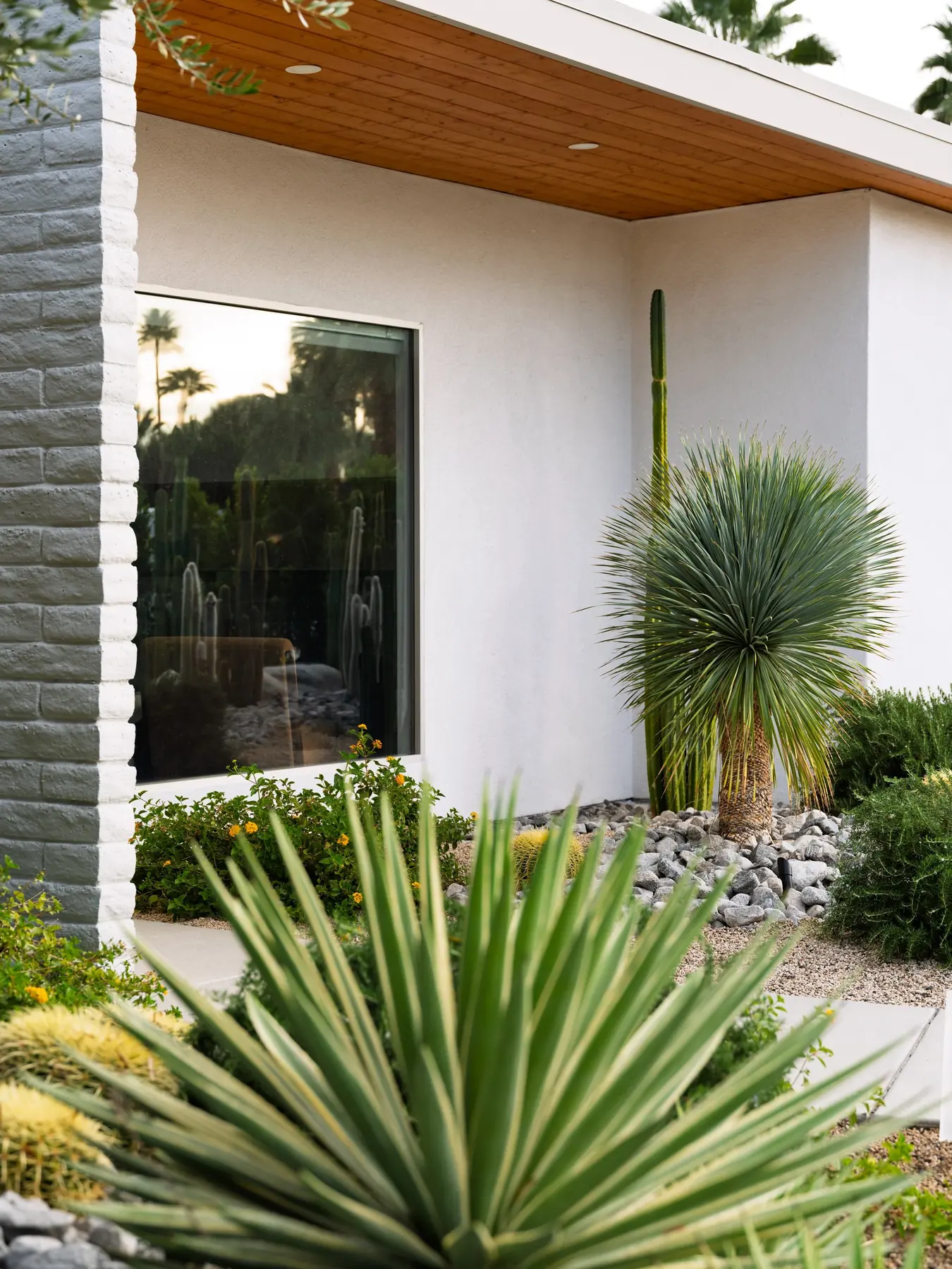 Desert Palm outdoor living in Coachella Valley, CA by La Riviera Studios