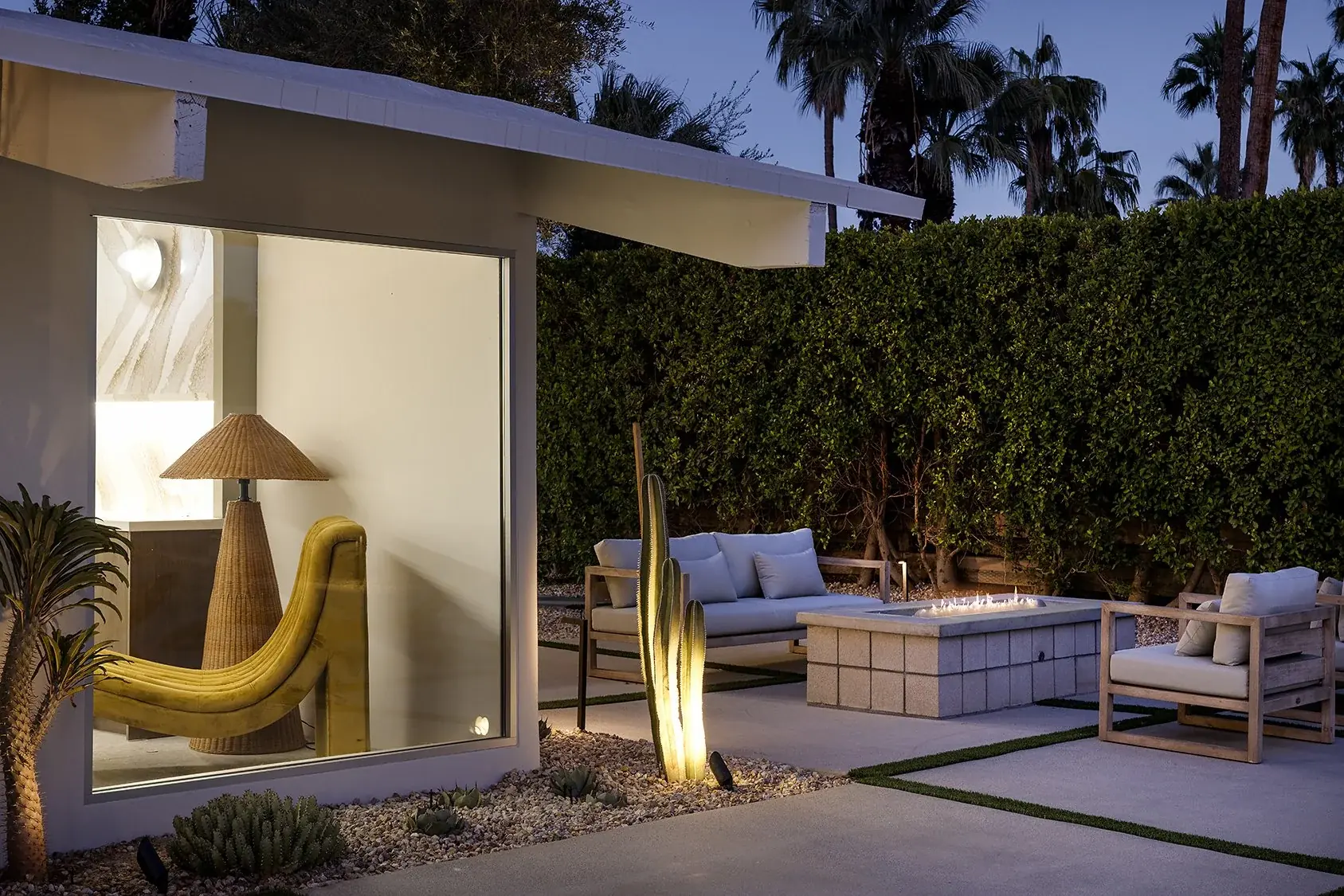 La Riviera Studios outdoor design on Instagram