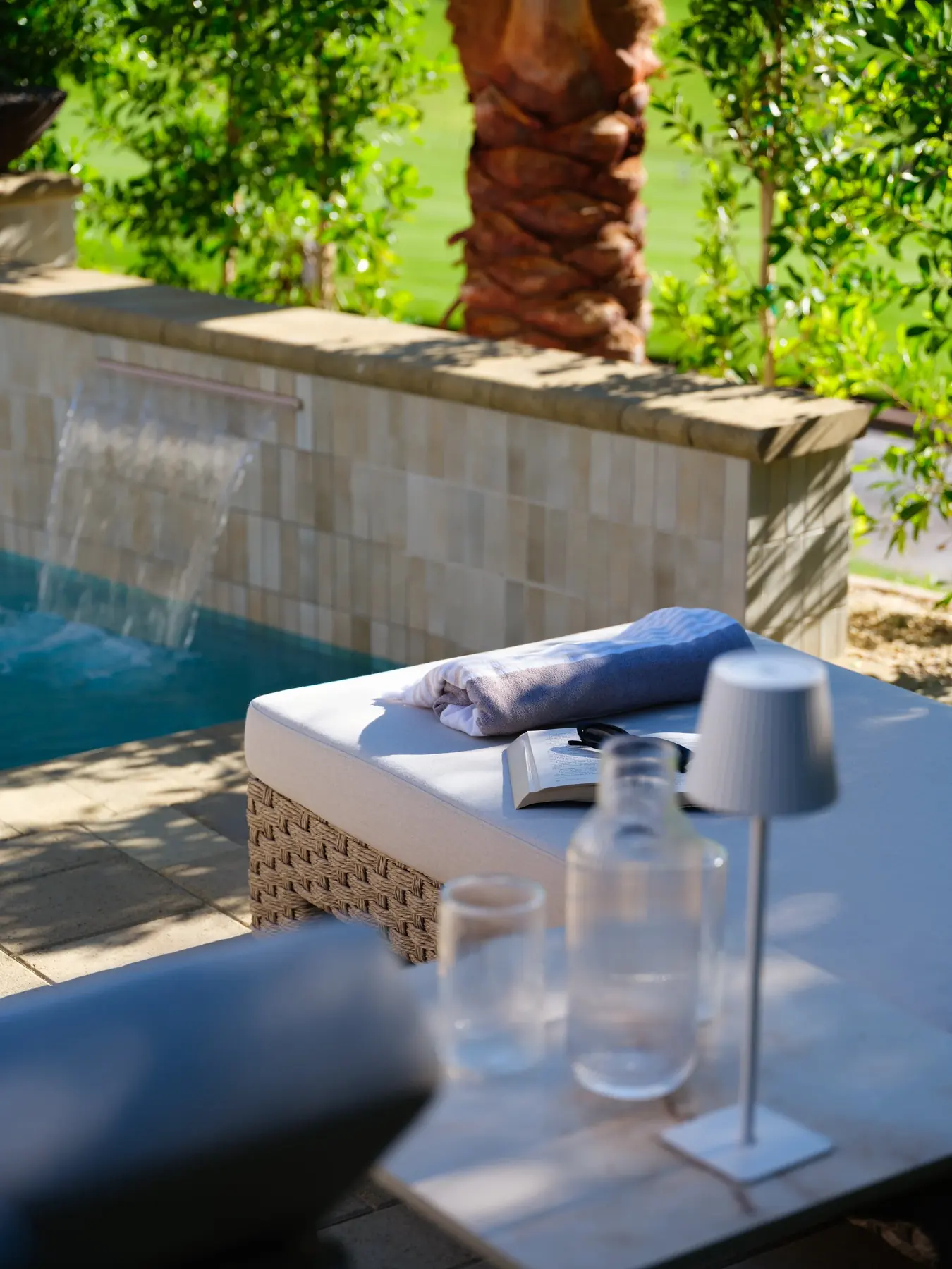Rancho La Quinta outdoor living in La Quinta, CA by La Riviera Studios