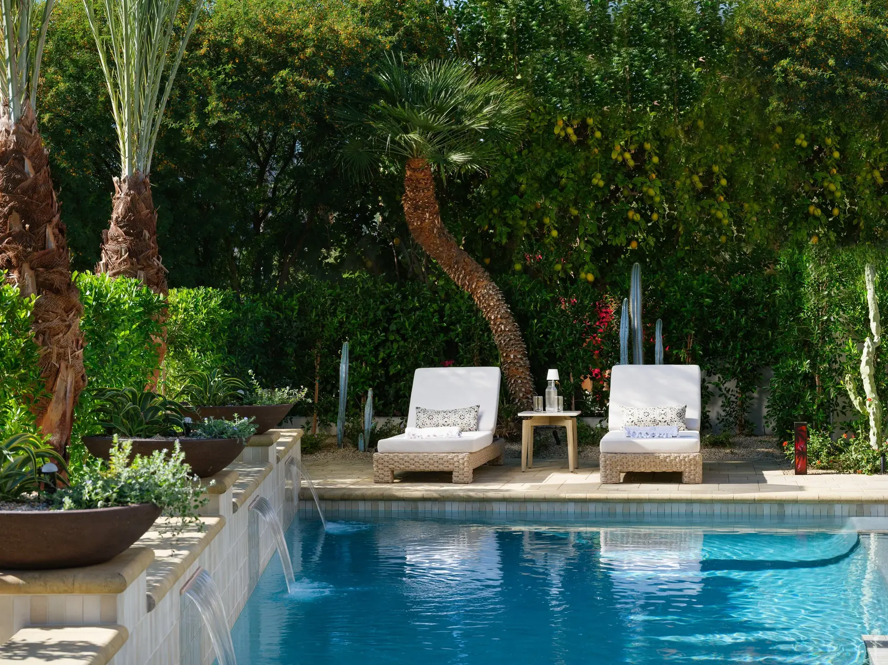 Rancho La Quinta outdoor living in La Quinta, CA by La Riviera Studios