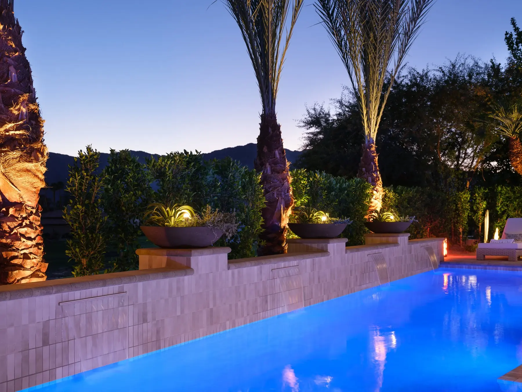 Rancho La Quinta outdoor living in La Quinta, CA by La Riviera Studios