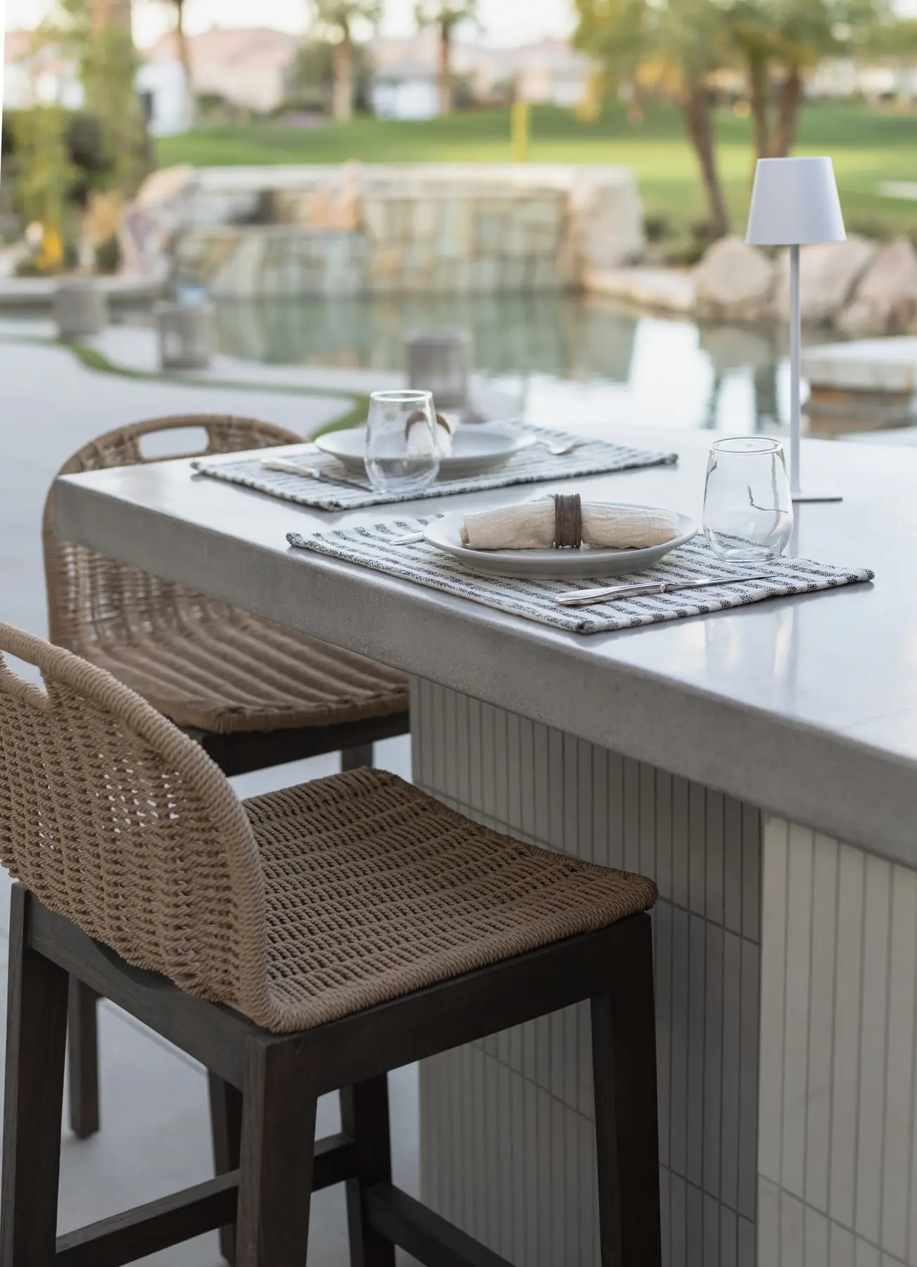 Via Talavera outdoor living in Coachella Valley, CA by La Riviera Studios