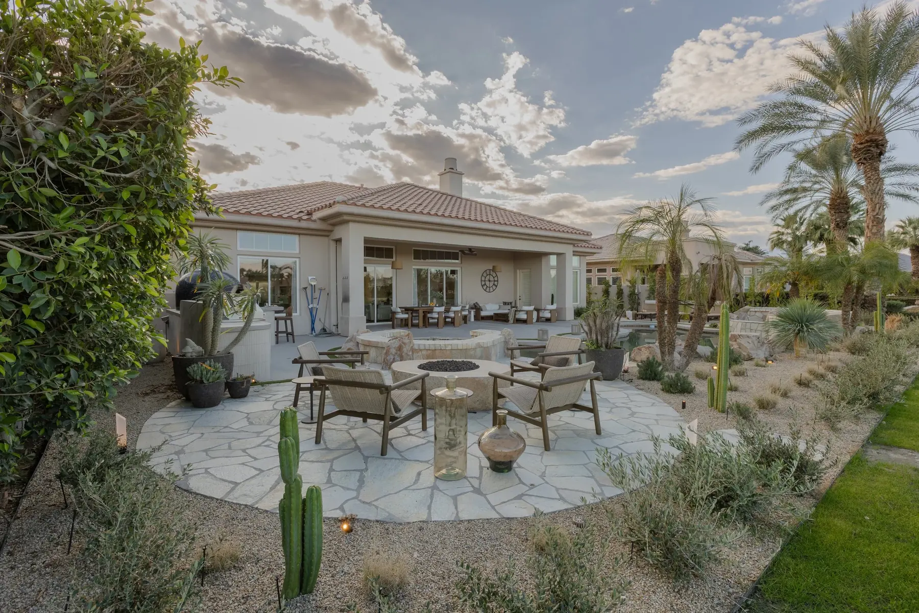 Via Talavera outdoor living in Coachella Valley, CA by La Riviera Studios