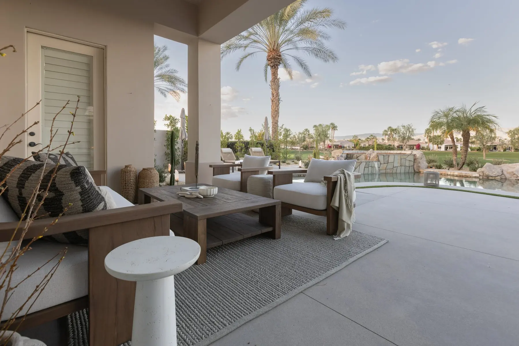 Via Talavera outdoor living in Coachella Valley, CA by La Riviera Studios