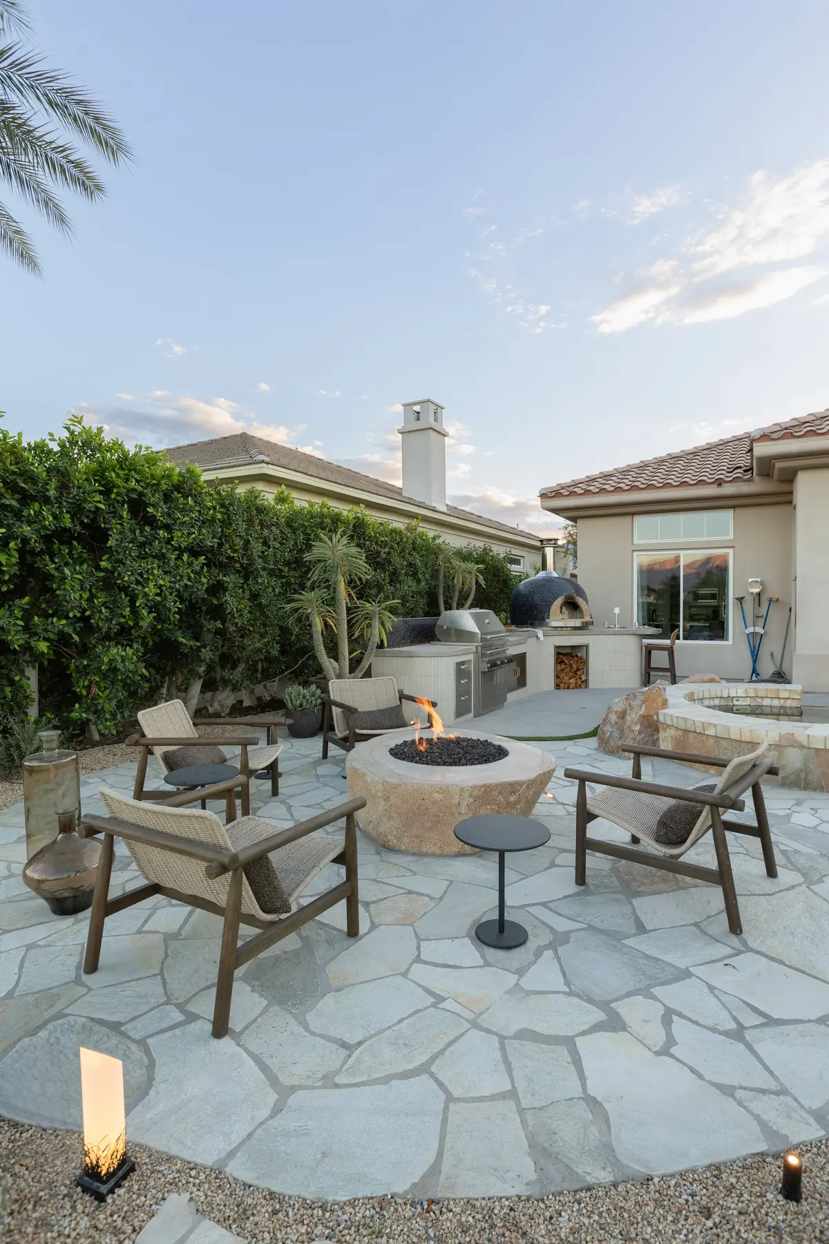 Via Talavera outdoor living in Coachella Valley, CA by La Riviera Studios