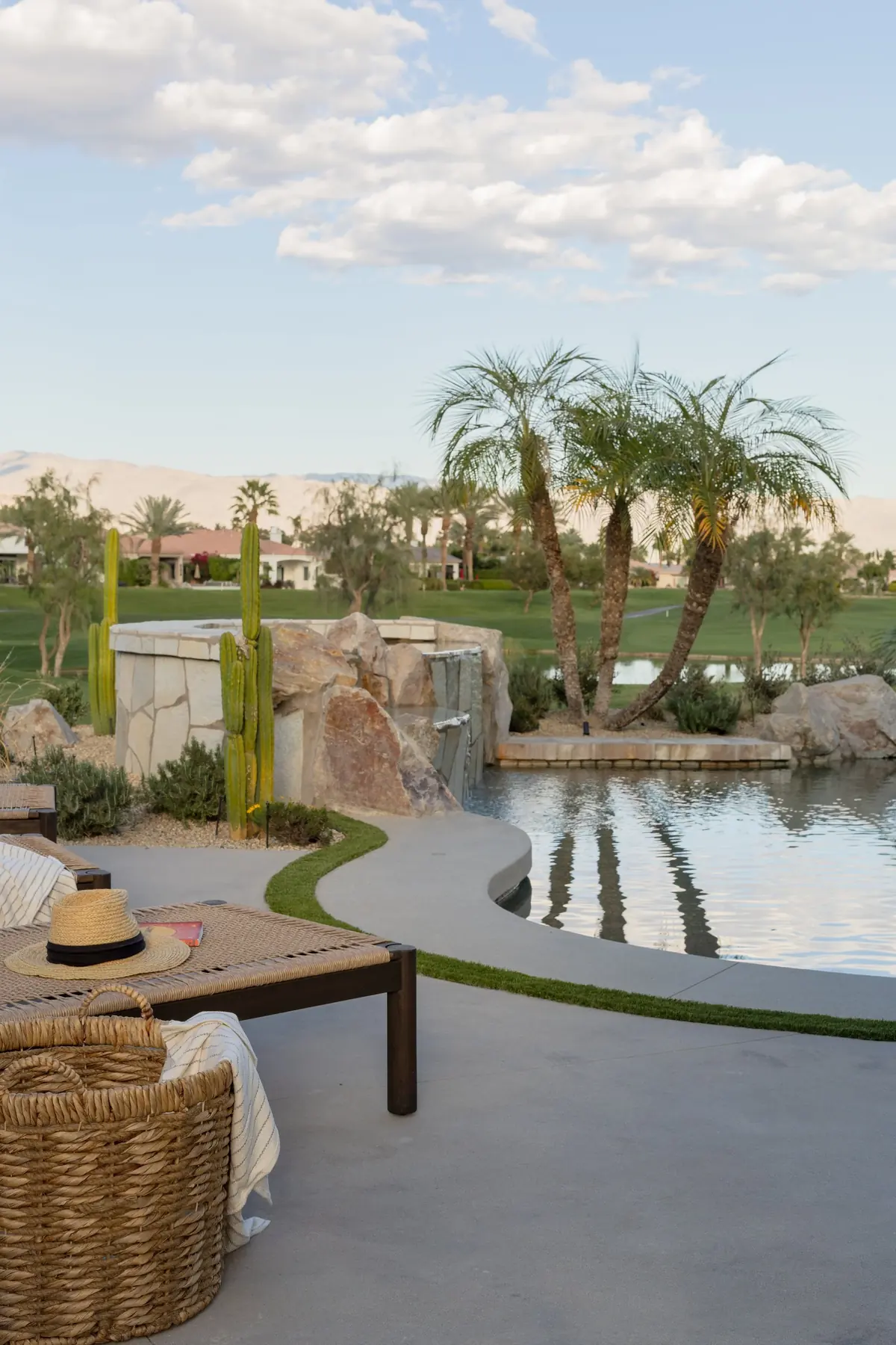 Via Talavera outdoor living in Coachella Valley, CA by La Riviera Studios