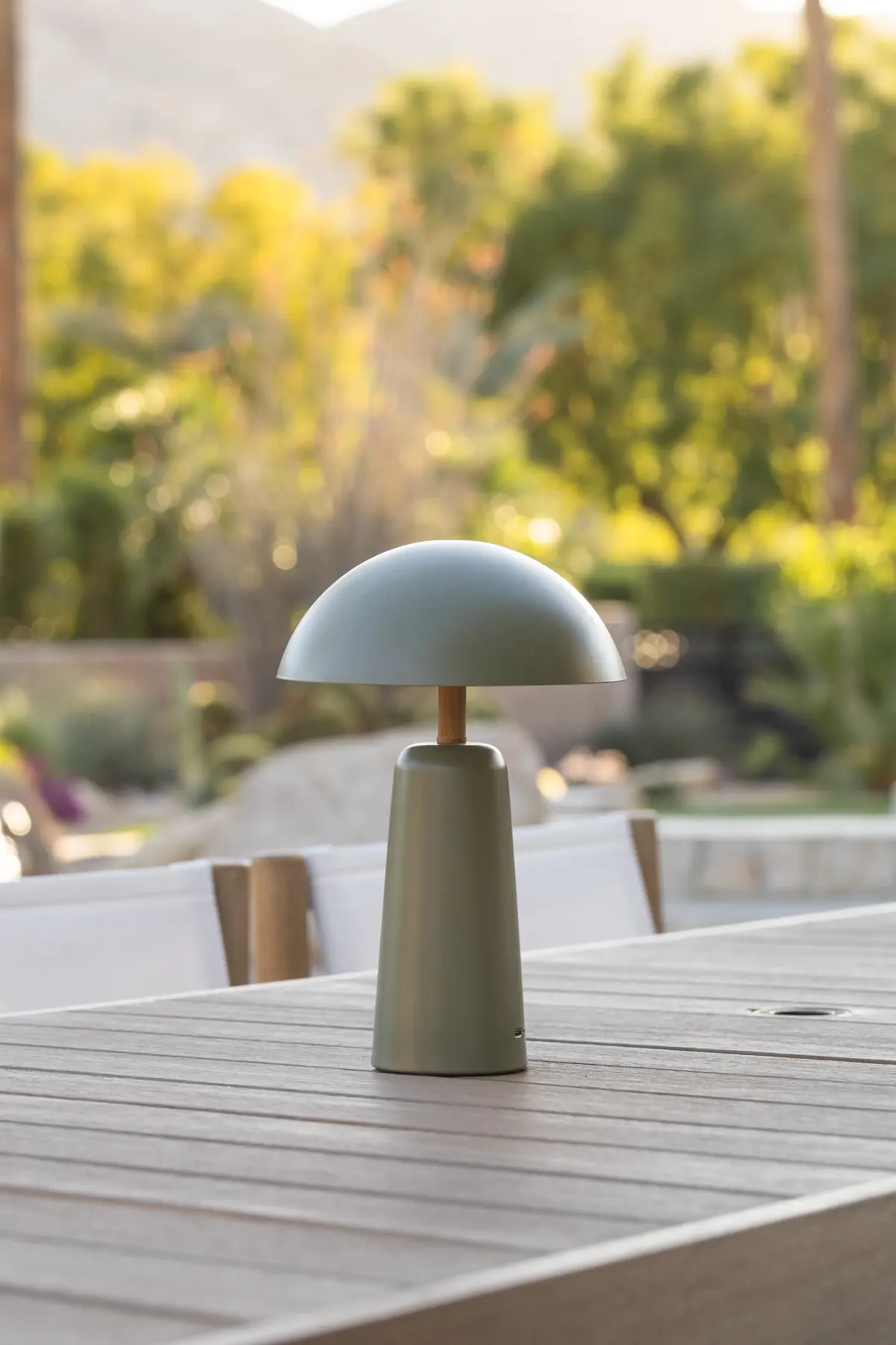 Thunderbird Terrace full-service outdoor living detail in Rancho Mirage, CA by La Riviera Studios